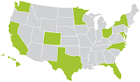 Locations Map