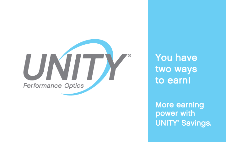 Now you have two ways to earn with UNITY&reg; Savings.